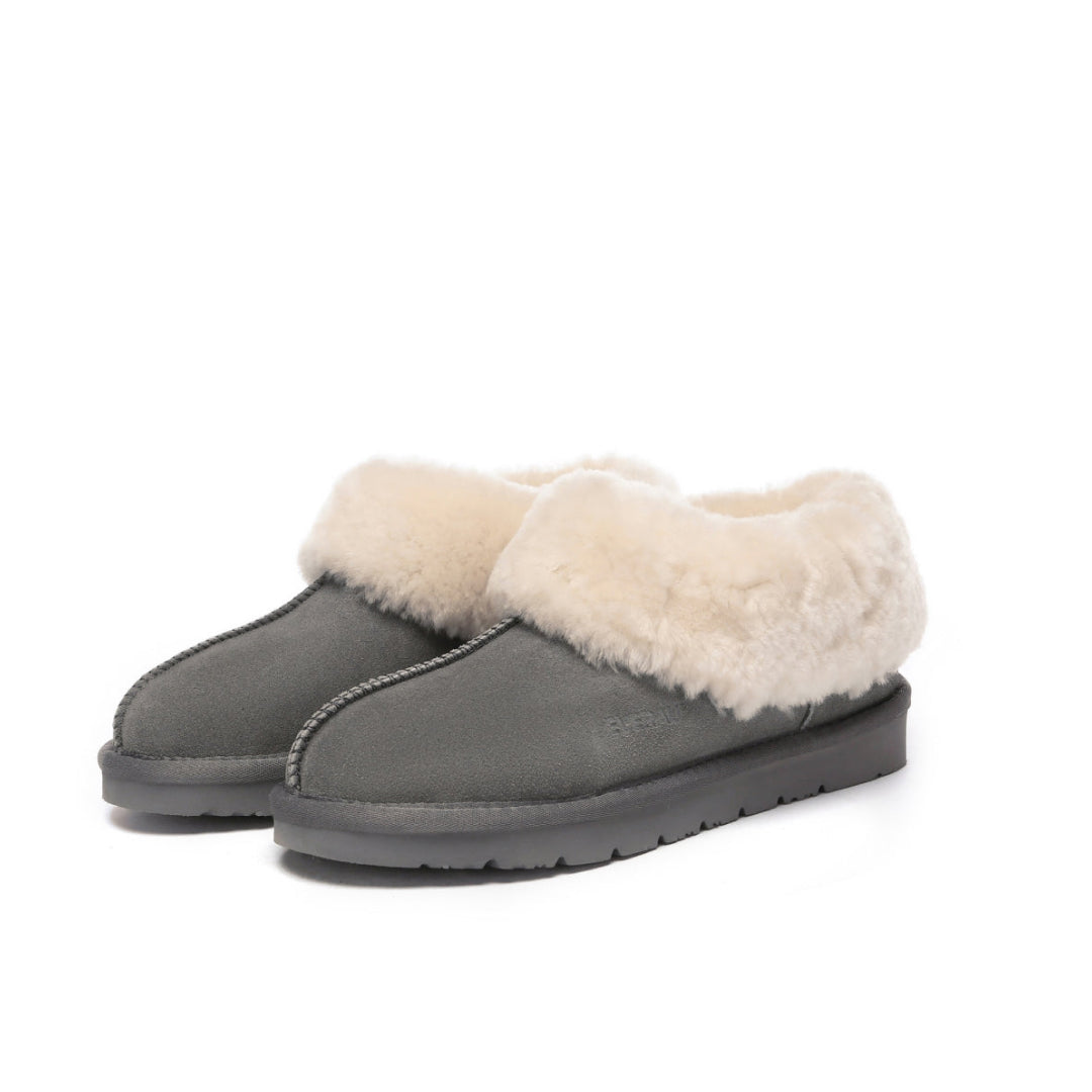 EVERAU Ibis Grey Slippers Kapcie Szare