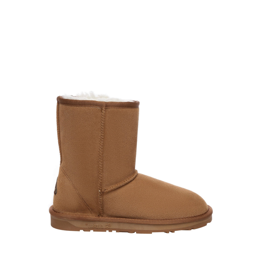 EVERAU Kookaburra Chestnut Short Classic Boots Botki Brązowe