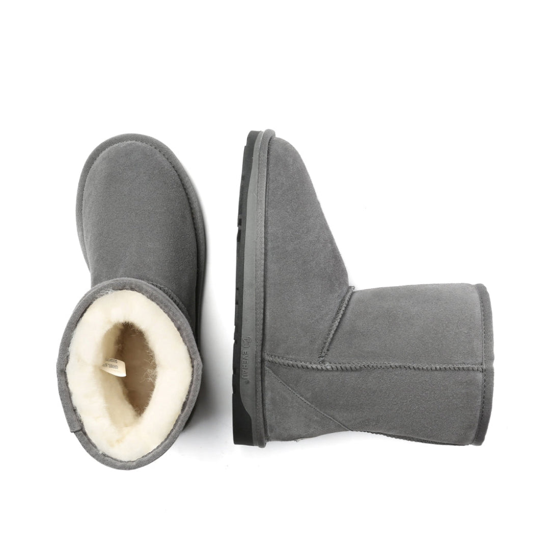 EVERAU Kookaburra Grey Short Classic Boots Botki Szare