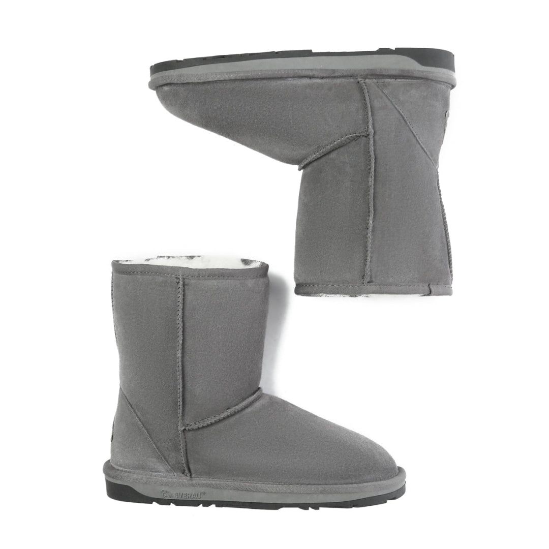 EVERAU Kookaburra Grey Short Classic Boots Botki Szare