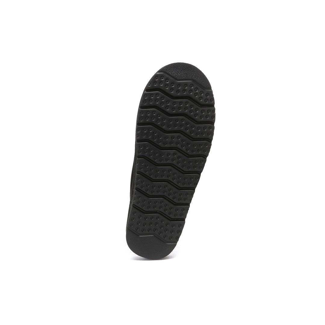 EVERAU Lark Black Slippers Kapcie Czarne