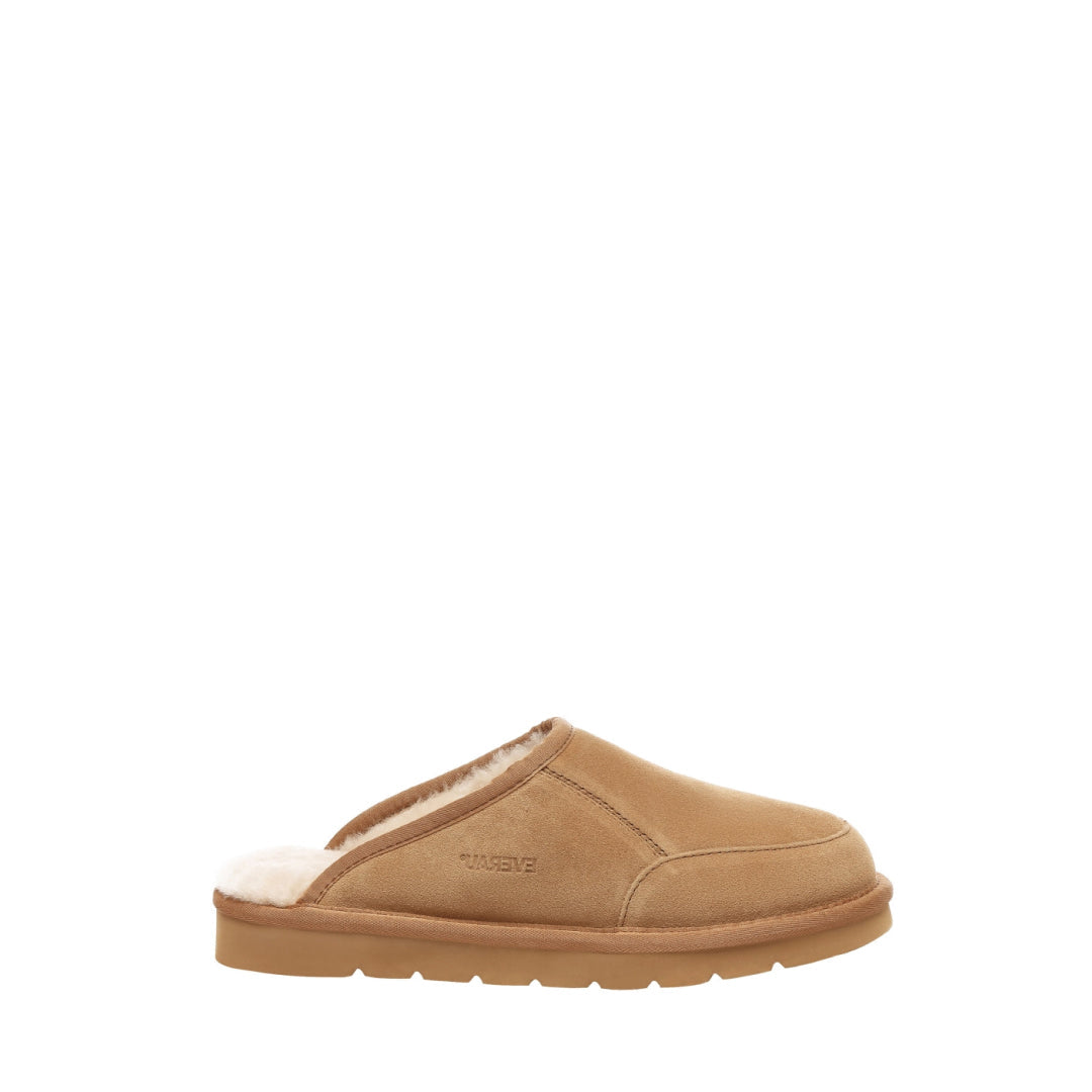 EVERAU Lark Chestnut Slippers Kapcie Brązowe