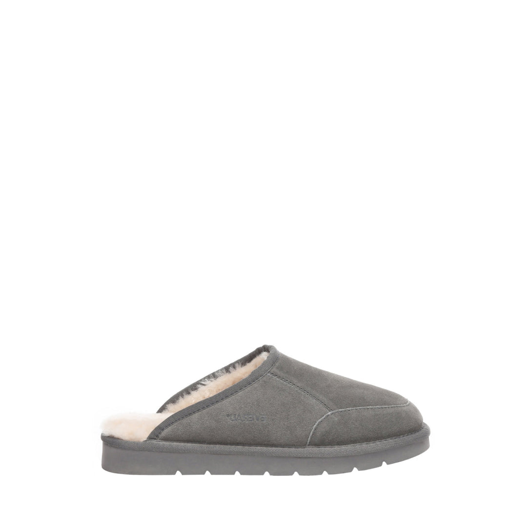 EVERAU Lark Grey Slippers Kapcie Szare