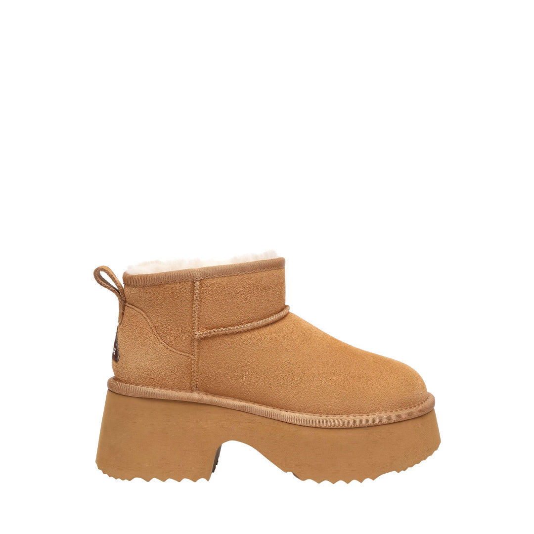 EVERAU Nicobar Chestnut Mid Boots Botki Brązowe