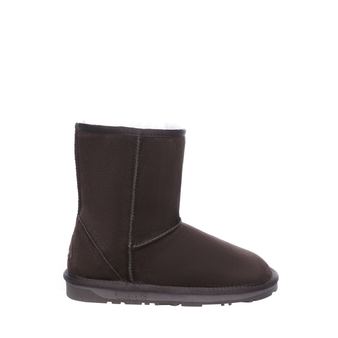 EVERAU Parrot Chocolate Short Classic Boots Botki Czekoladowe