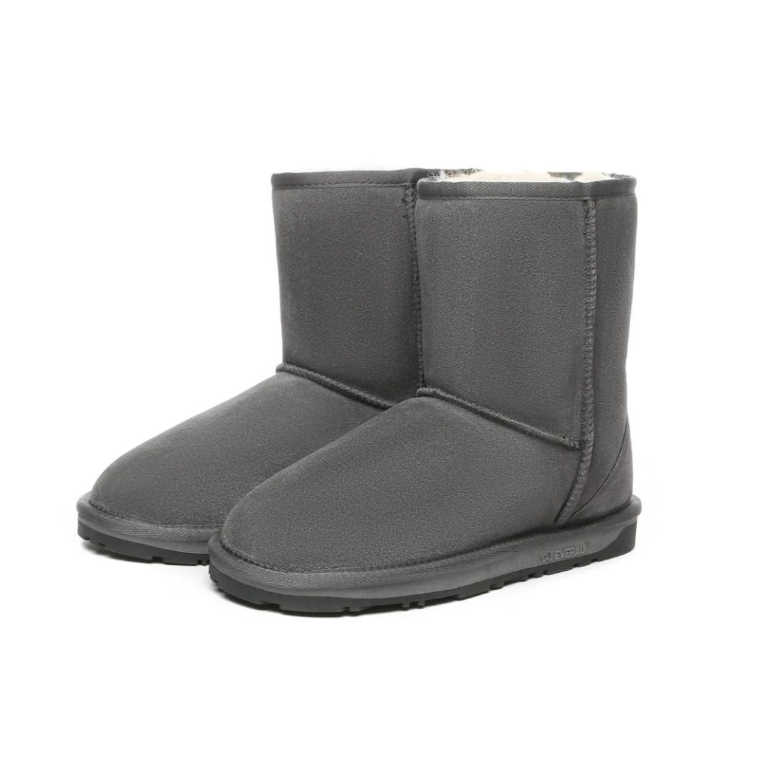 EVERAU Parrot Grey Short Classic Boots Botki Szare
