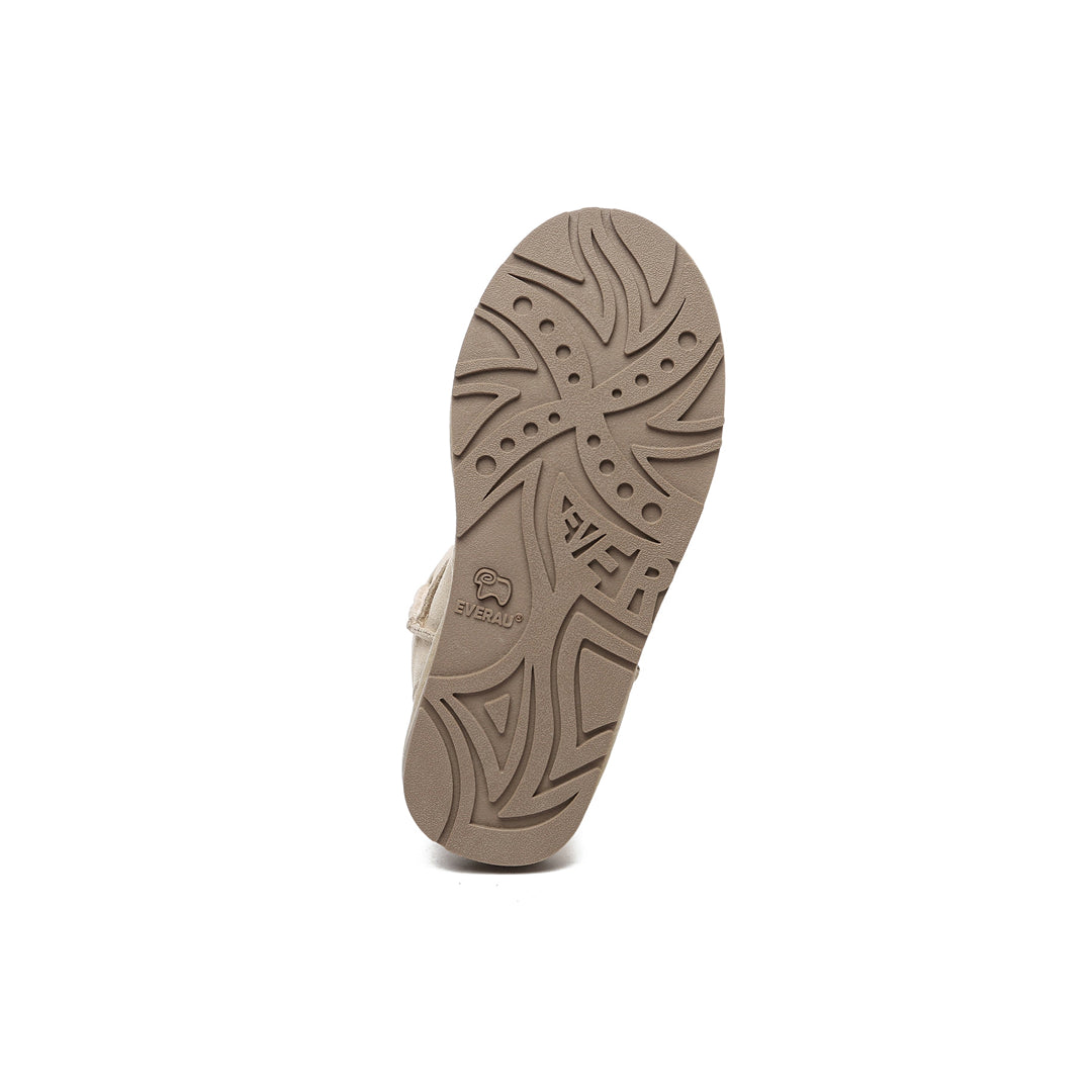 EVERAU Parrot Sand Short Classic Boots Botki Beżowe