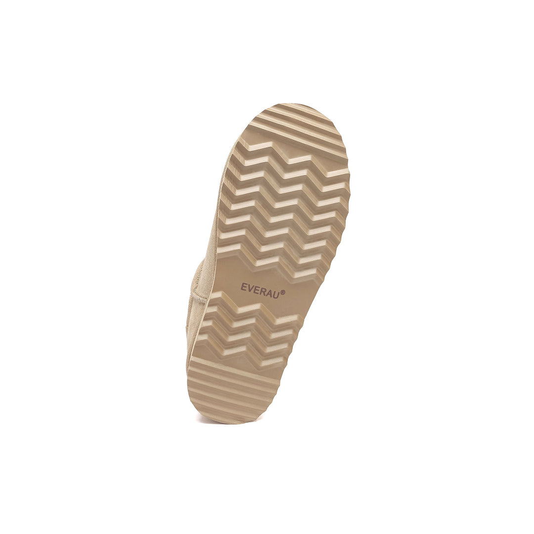 EVERAU Partridge Sand Platform Ultra Mini Boots Botki Beżowy