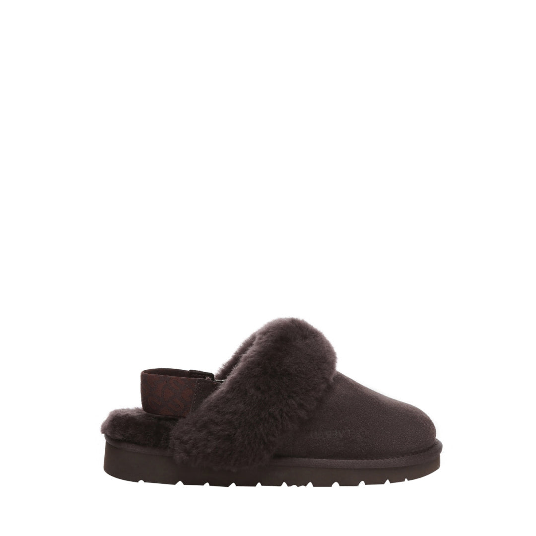 EVERAU Pelican Chocolate Slippers Kapcie Brązowe