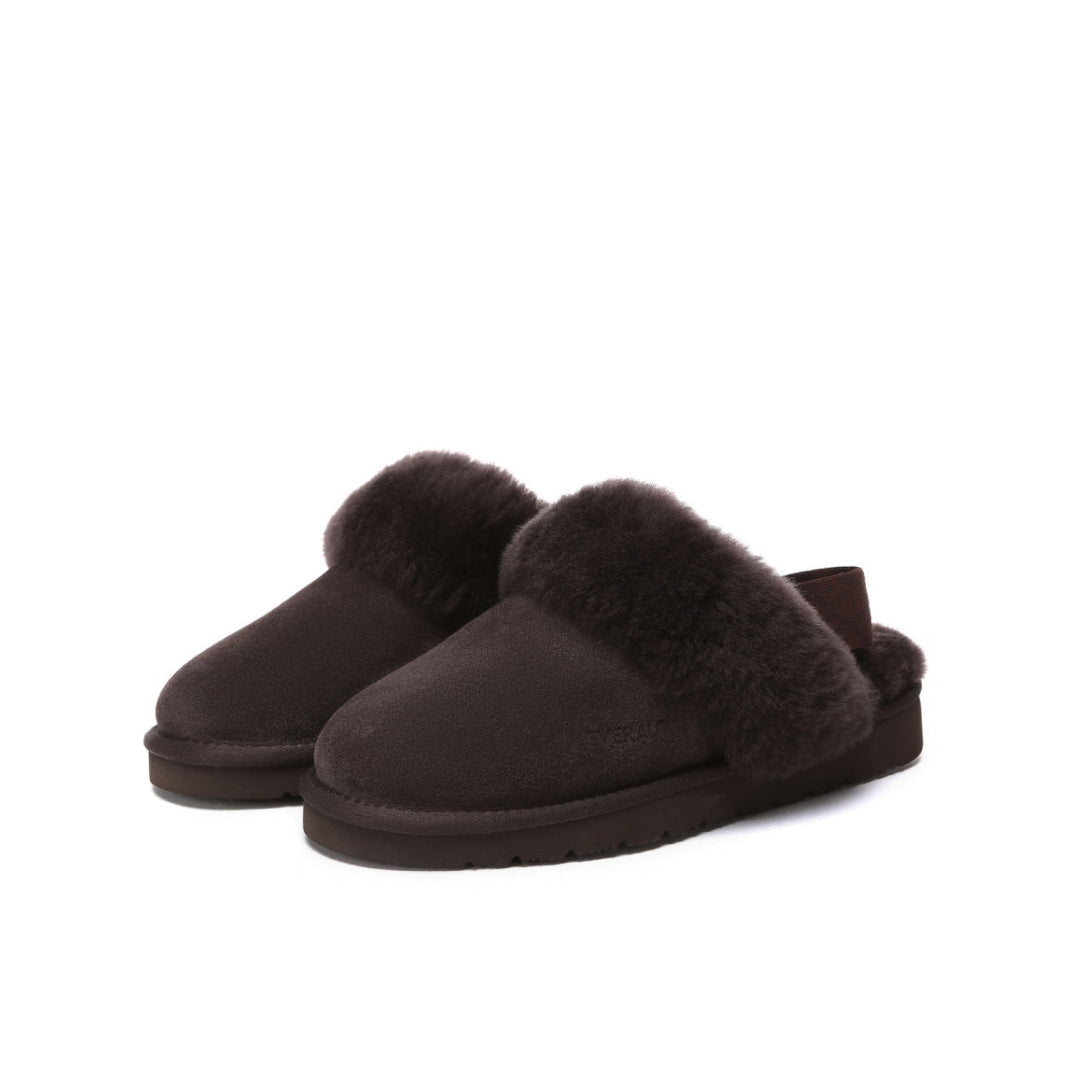 EVERAU Pelican Chocolate Slippers Kapcie Brązowe