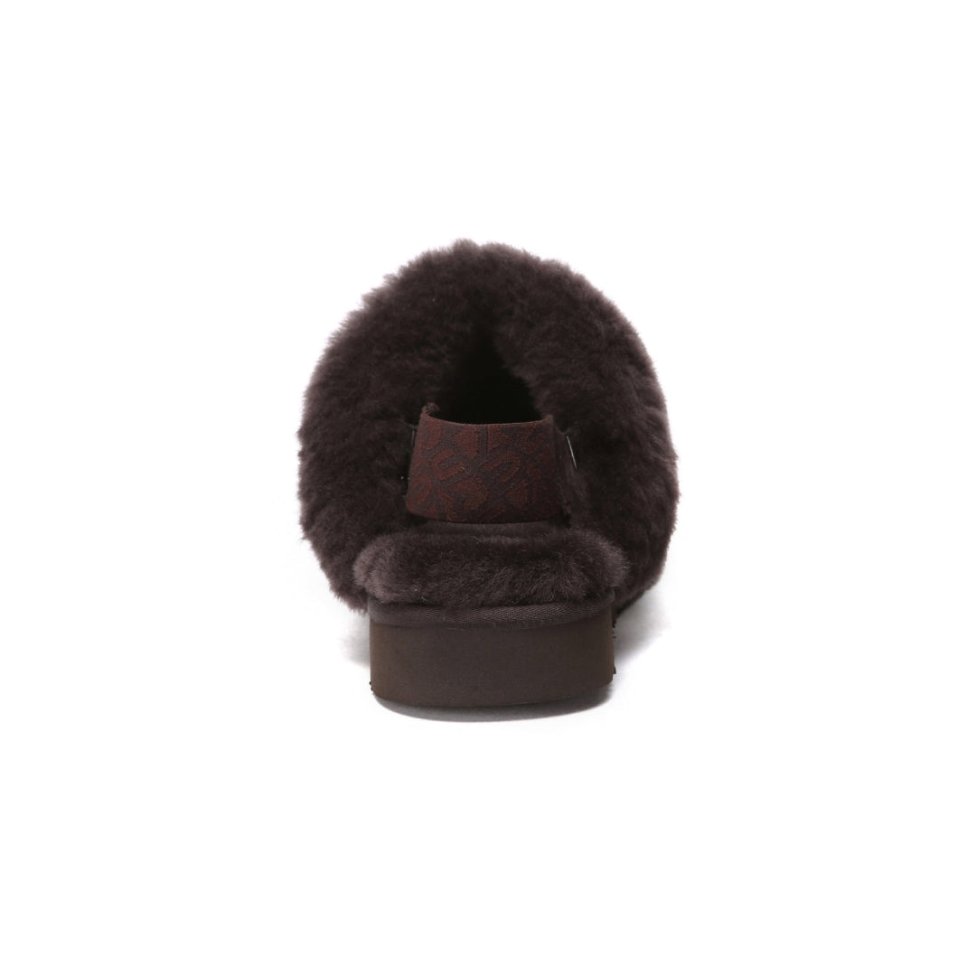 EVERAU Pelican Chocolate Slippers Kapcie Brązowe