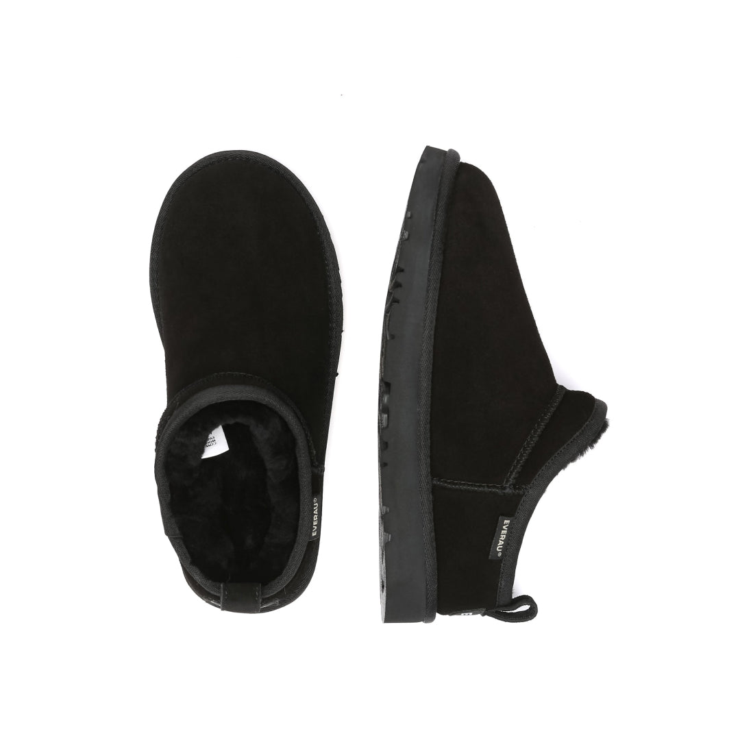 EVERAU Quail Black Ultra Mini Boots Botki Czarne