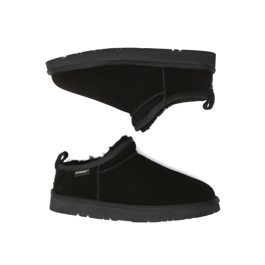 EVERAU Quail Black Ultra Mini Boots Botki Czarne