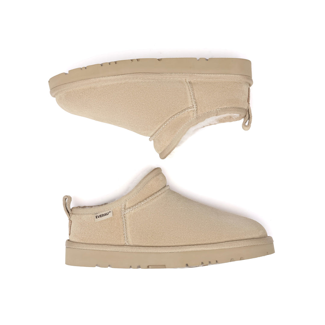 EVERAU Quail Sand Ultra Mini Boots Botki Beżowe