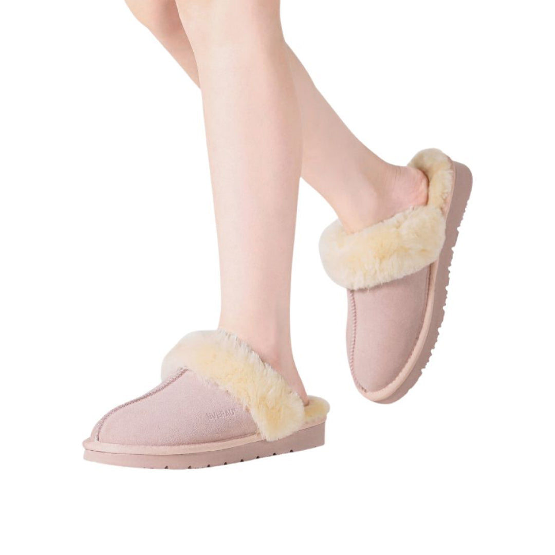 EVERAU Raven Pink Slippers Kapcie Różowe