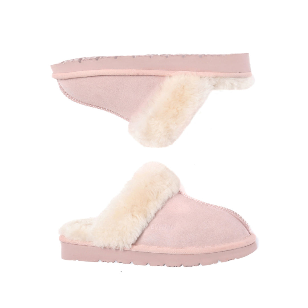 EVERAU Raven Pink Slippers Kapcie Różowe