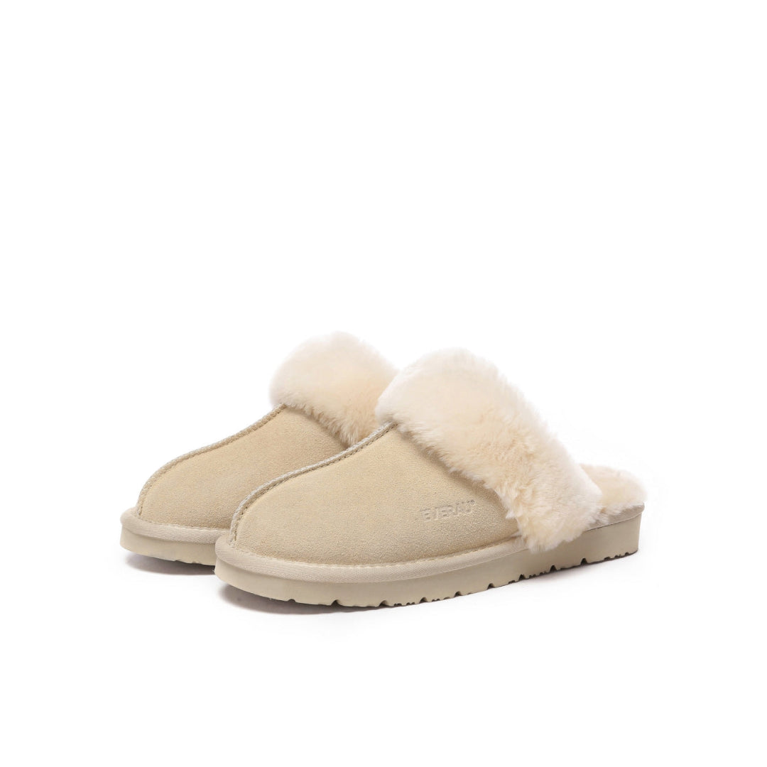 EVERAU Raven Sand Slippers Kapcie Beżowe