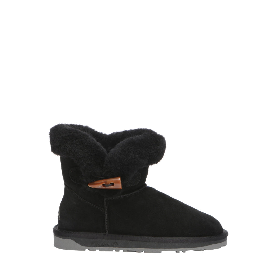 EVERAU Robin Black Mini Boots Botki Czarne