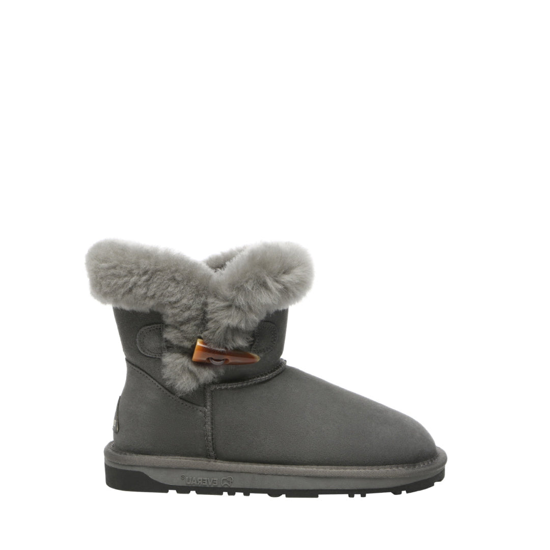 EVERAU Robin Grey Mini Boots Botki Szare