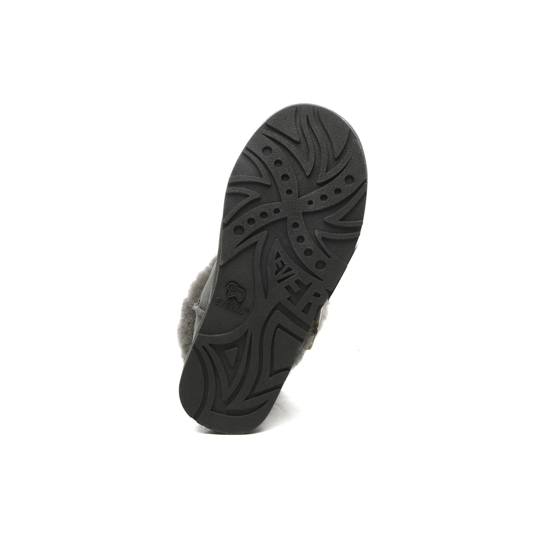 EVERAU Robin Grey Mini Boots Botki Szare