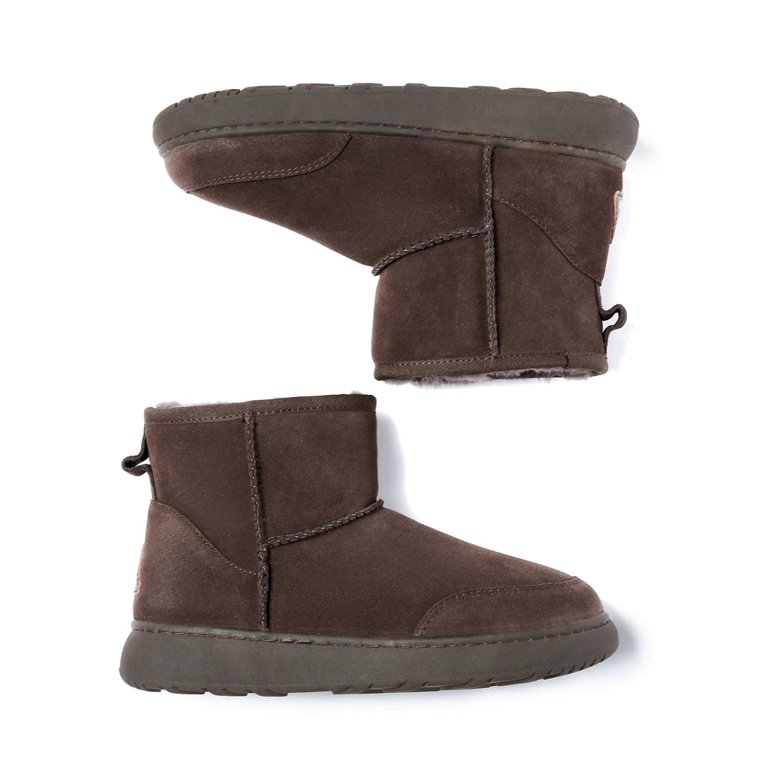 EVERAU Rosella Chocolate Outdoor Boots Botki Brązowe