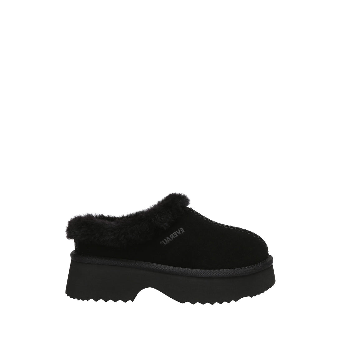 EVERAU Savanna Chunky Platform Boots Botki Czarne