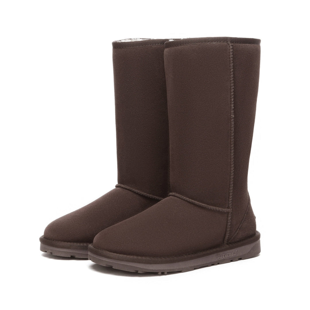EVERAU Whistler Chocolate Tall Classic Boots Botki Brązowe