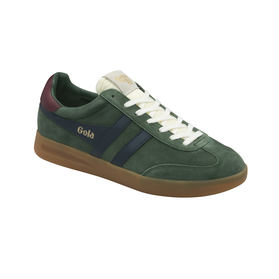 Gola Men's Cyclone Trainer Evergreen/Navy/Burgundy/Gum Sneakersy Męskie Zielone