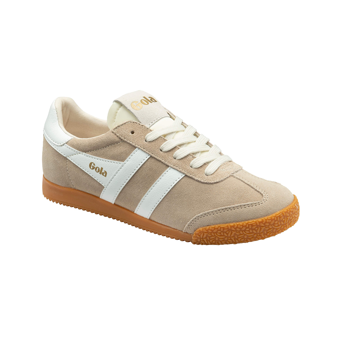 Gola Women's Elan Trainer Bone/White Sneakersy Damskie Beżowe