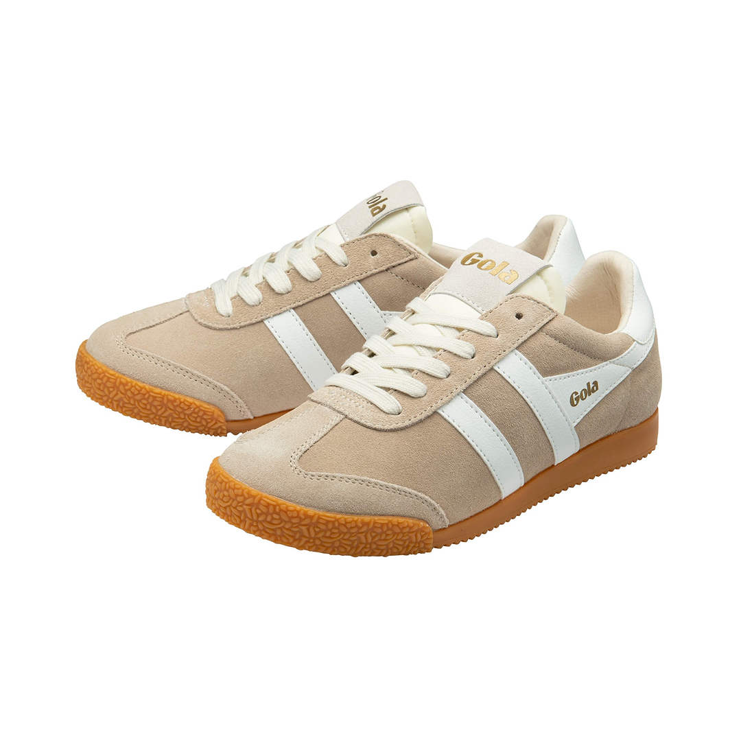 Gola Women's Elan Trainer Bone/White Sneakersy Damskie Beżowe