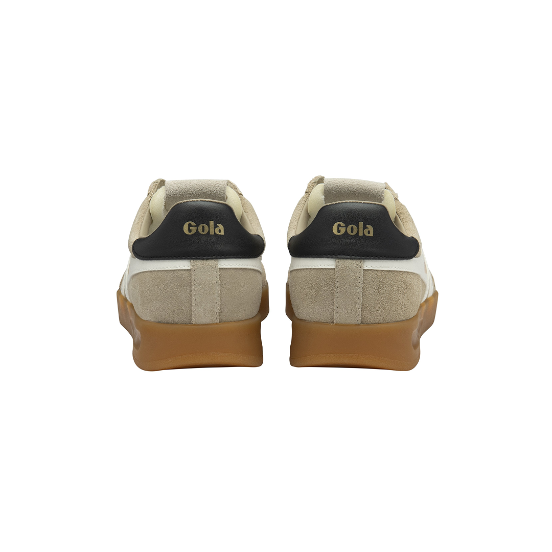 Gola Women's Cyclone Trainer Bone/Off White/Black/Gum Sneakersy Damskie Beżowe