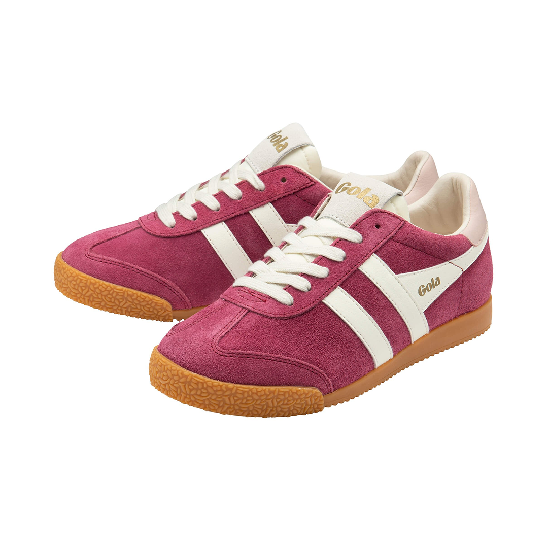 Gola Women's Elan Trainer Cerise/Off White/Chalk Pink Sneakersy Damskie Różowe