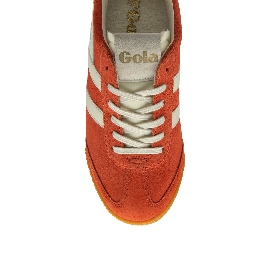 Gola Women's Elan Trainer Hot Coral/Off White/Fuchsia Sneakersy Damskie Pomarańczowe