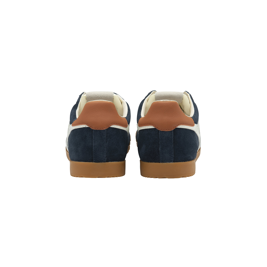 Gola Men's Elan Trainer Navy/Off White/ Moody Orange Sneakersy Męskie Granatowe