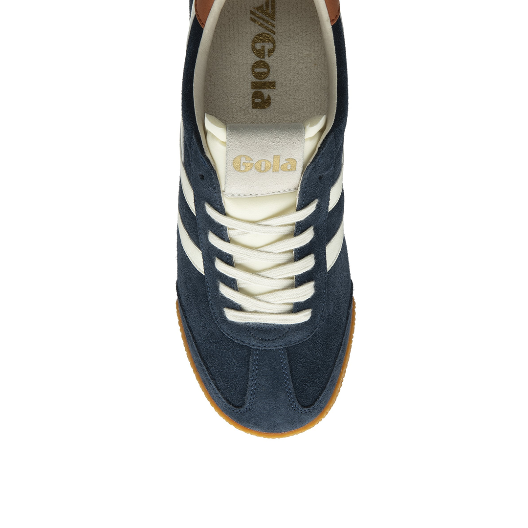 Gola Men's Elan Trainer Navy/Off White/ Moody Orange Sneakersy Męskie Granatowe