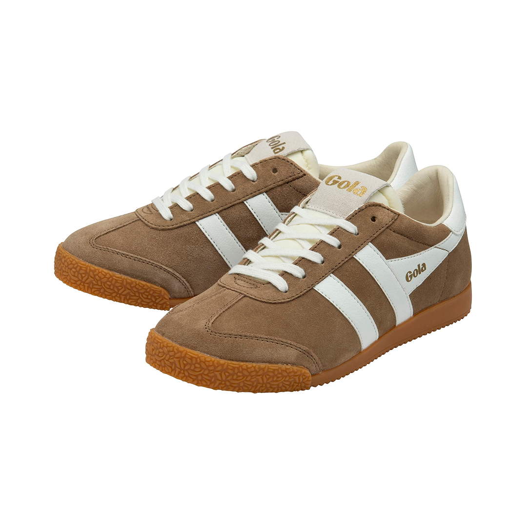 Gola Women's Elan Trainer Tobacco/White Sneakersy Damskie Brązowe
