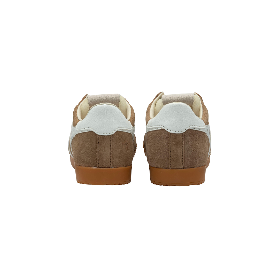 Gola Women's Elan Trainer Tobacco/White Sneakersy Damskie Brązowe