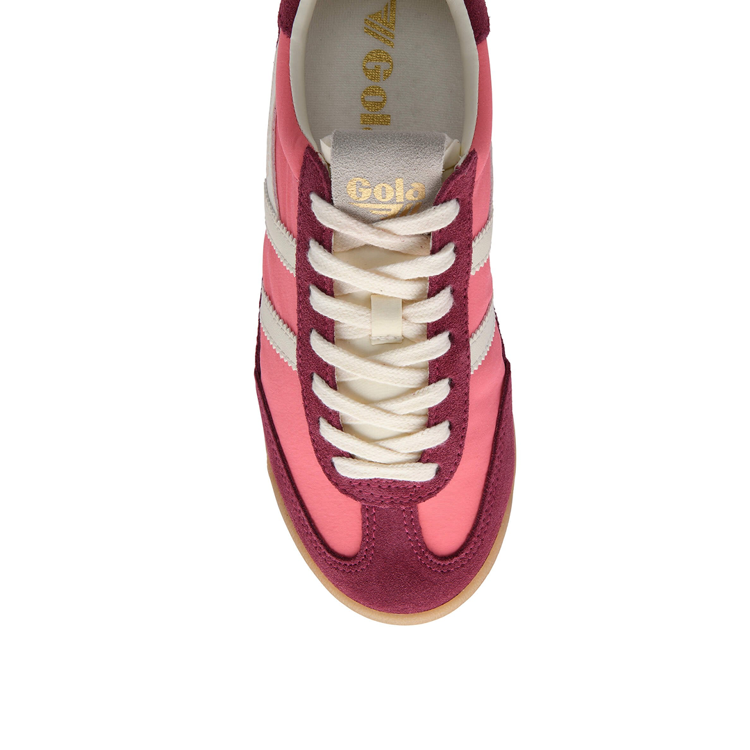 Gola Women's Firefly Trainer Bubblegum/Cerise/Off White Sneakersy Damskie Różowe