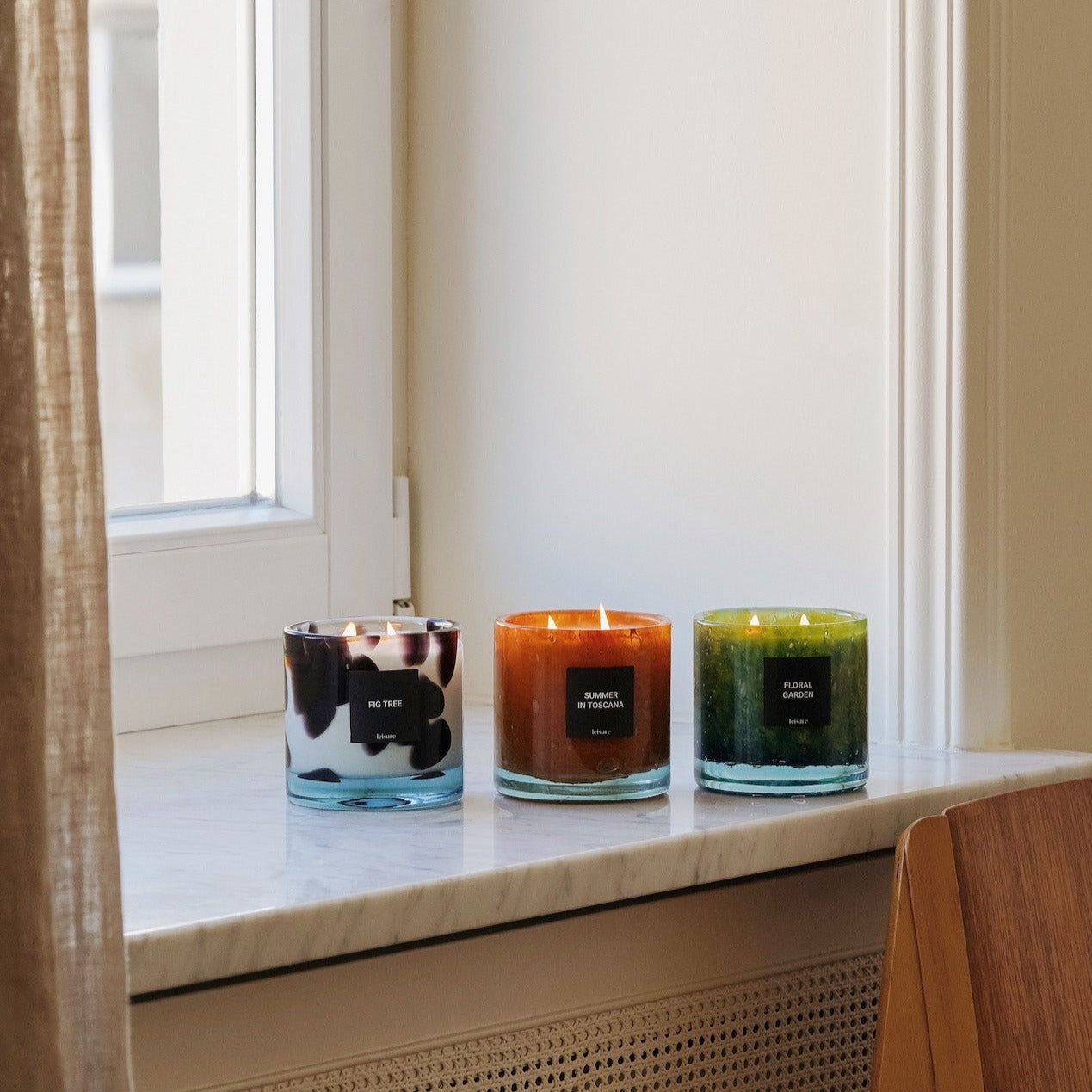 Świeca zapachowa Leisure - Fig tree