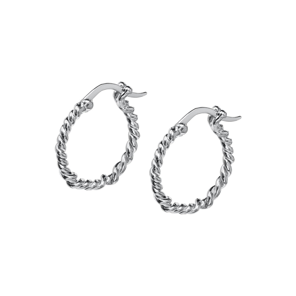 Maar kolczyki Hygge srebrne