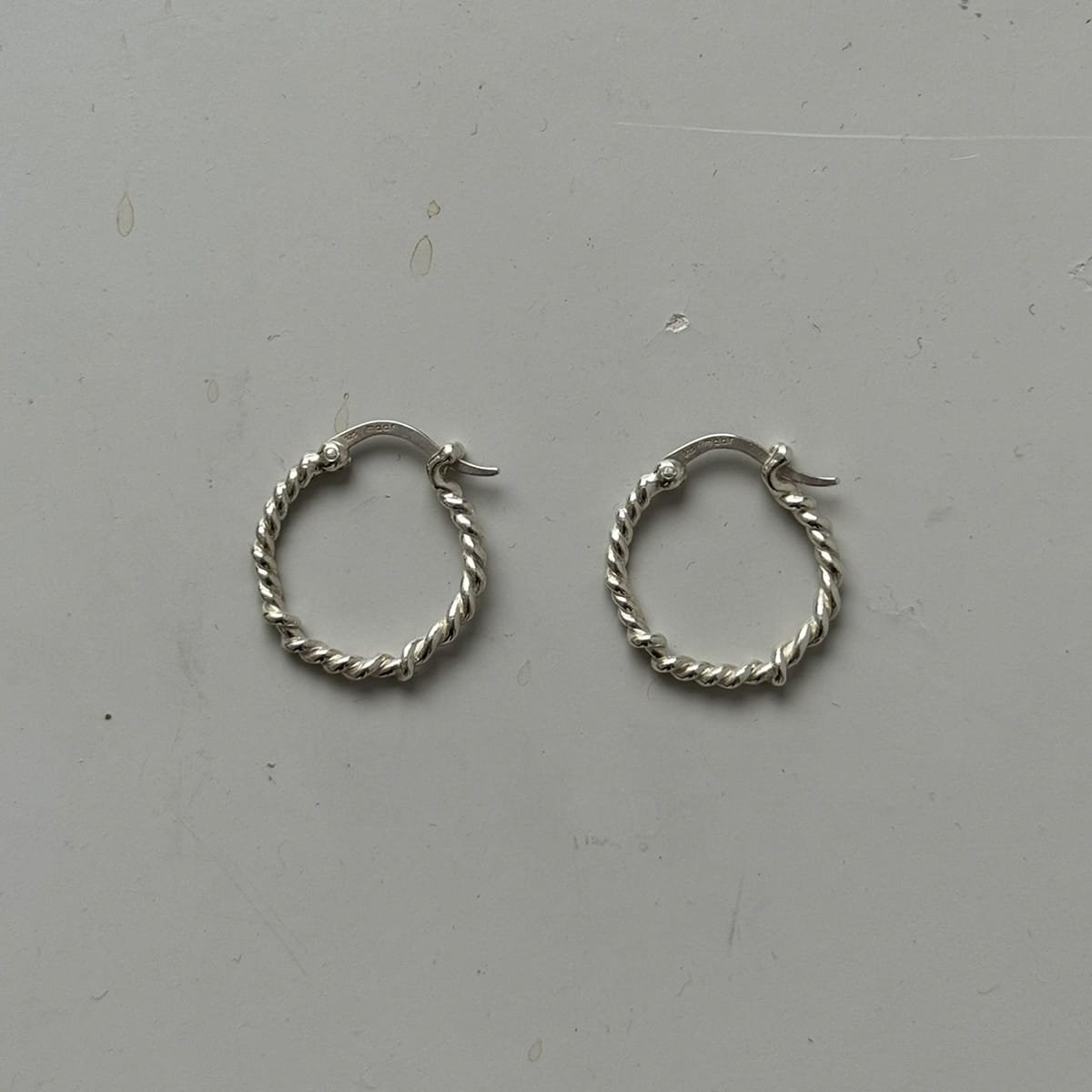 Maar kolczyki Hygge srebrne