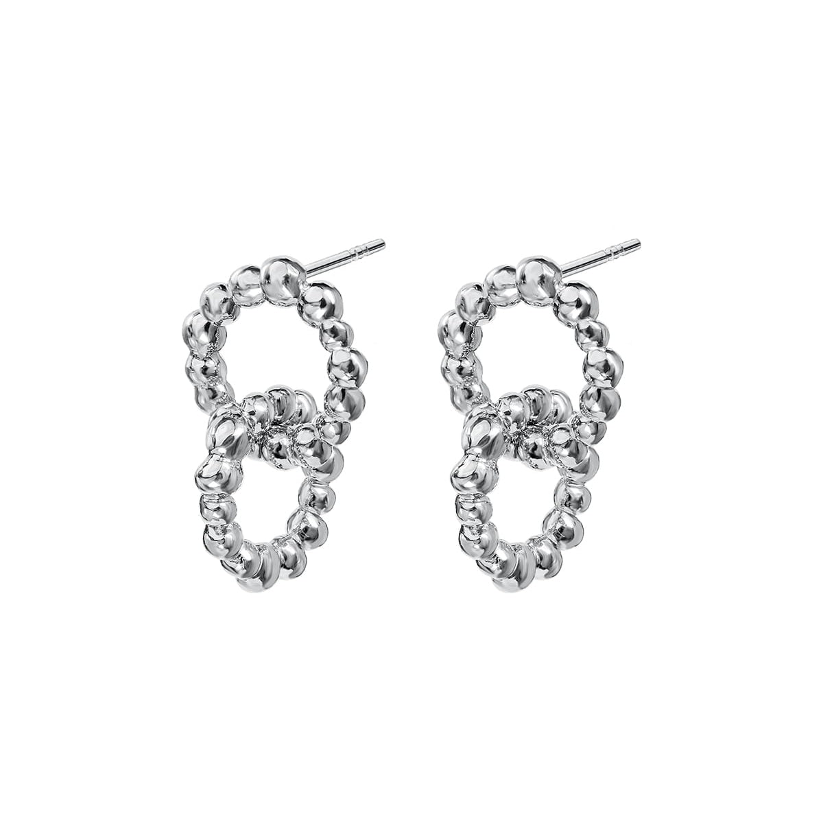 Maar Kolczyki Together srebrne