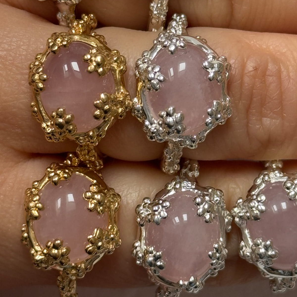 Maar Pierścionek New Flowers ring Srebrny