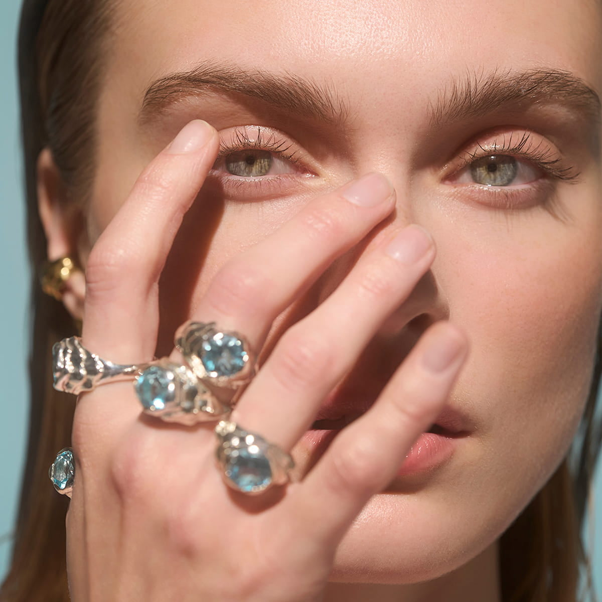 Maar Pierścionek Atol ring Srebrny