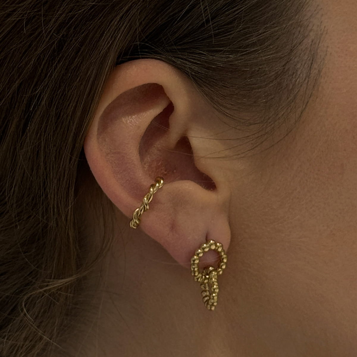 Maar Kolczyki Together złote