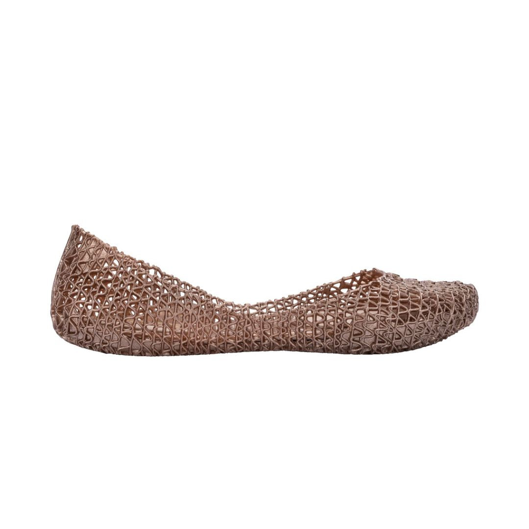 Melissa Campana Papel AD Pink Metalic Baleriny Damskie Różowe