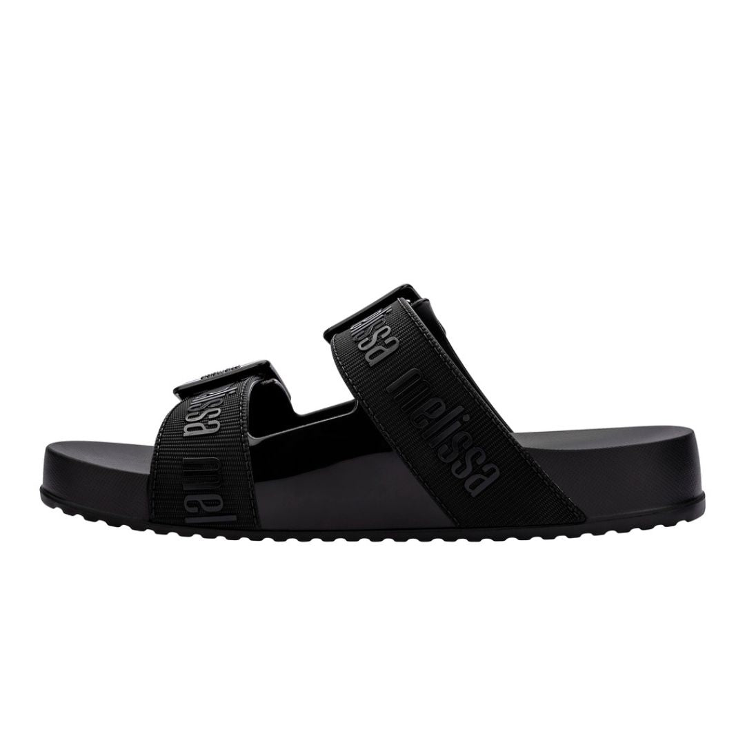 Melissa Cozy Slide M Lover Ad Black Klapki Damskie Czarne