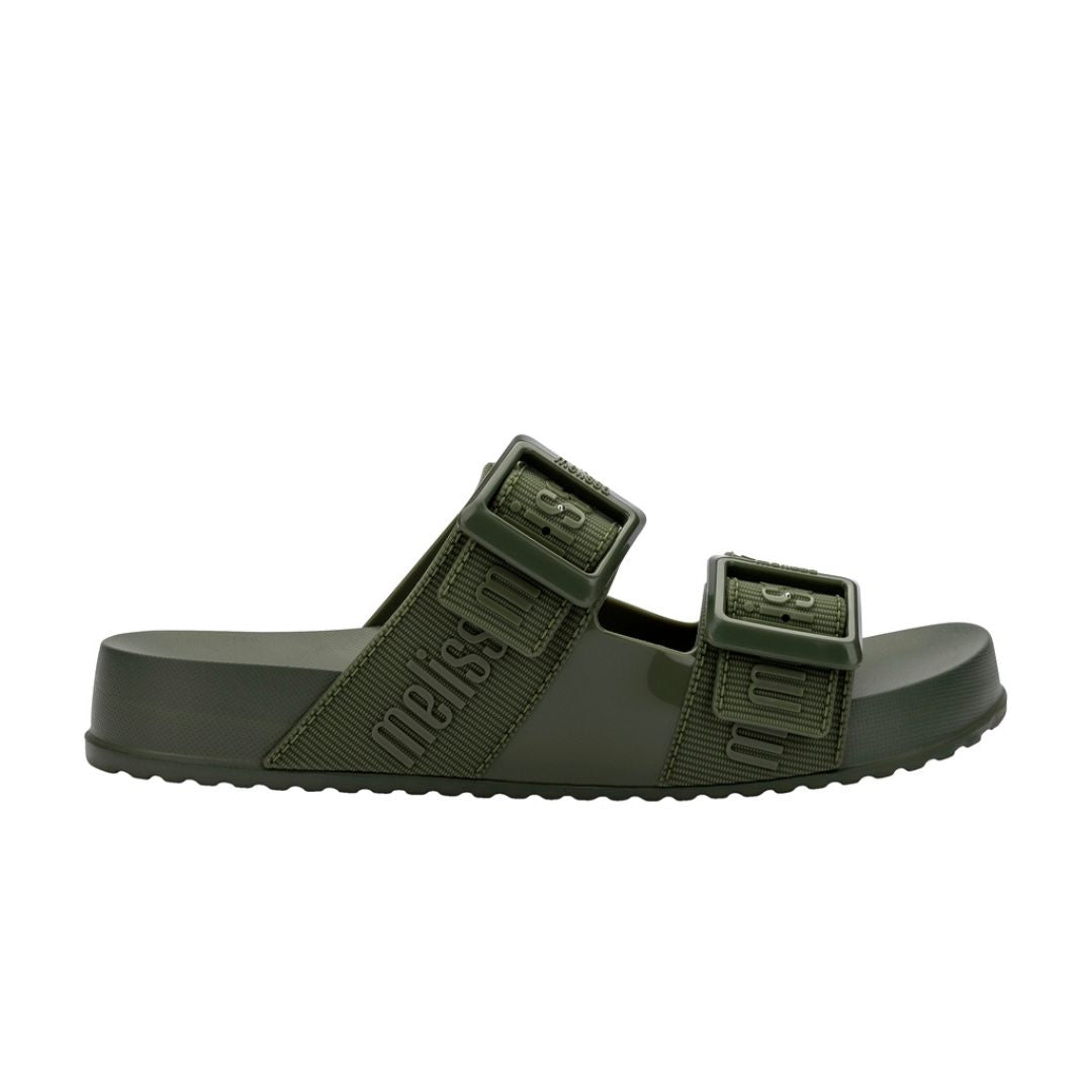Melissa Cozy Slide M Lover Ad Green Klapki Damskie Zielone