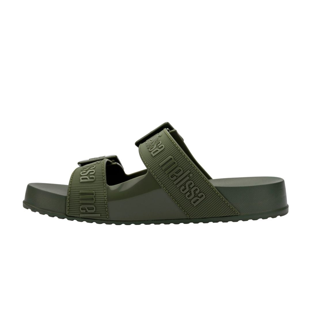 Melissa Cozy Slide M Lover Ad Green Klapki Damskie Zielone