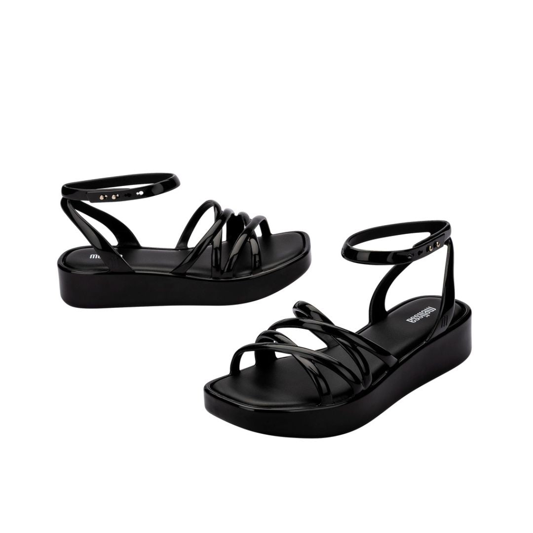 Melissa Debbie AD Black Sandały Damskie Czarne